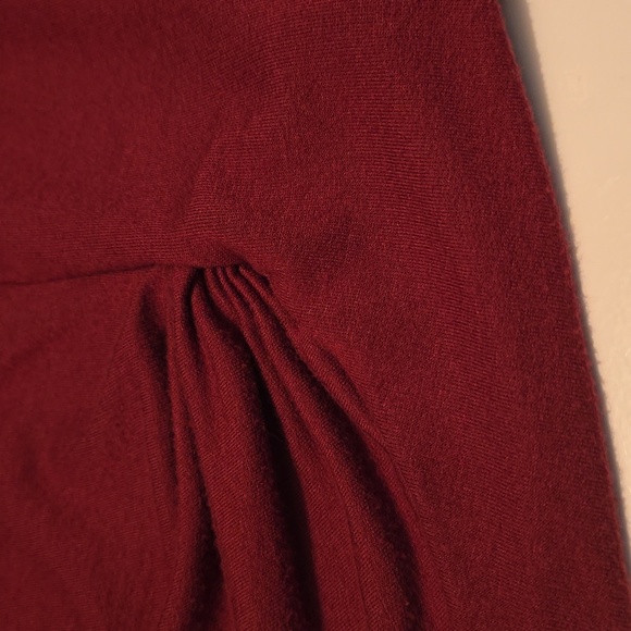 Lands End Maroon pullover M longsleeve - Picture 5 of 5